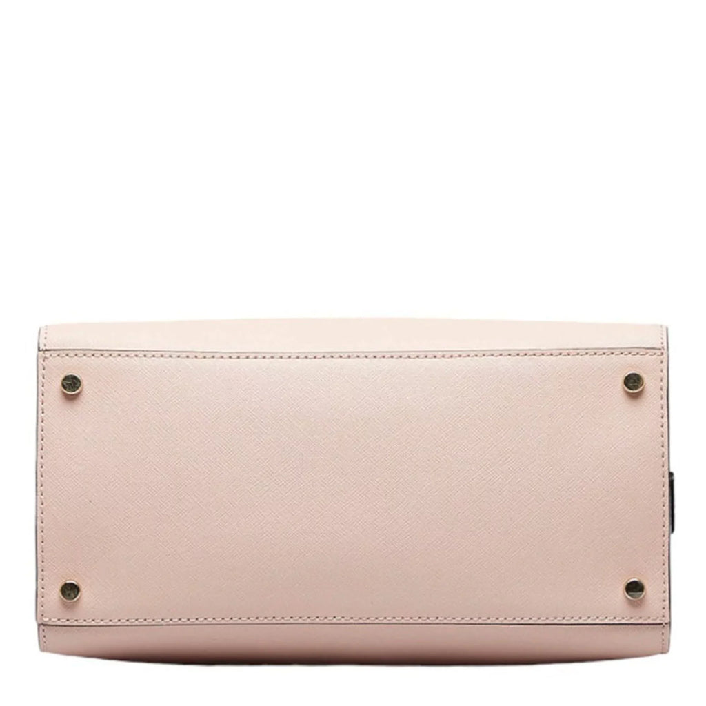 ladies Kate Spade CAMERON CANDACE PXRU5957 SMALL spade black handbag STREET (Good) leather pink Pre-Owned