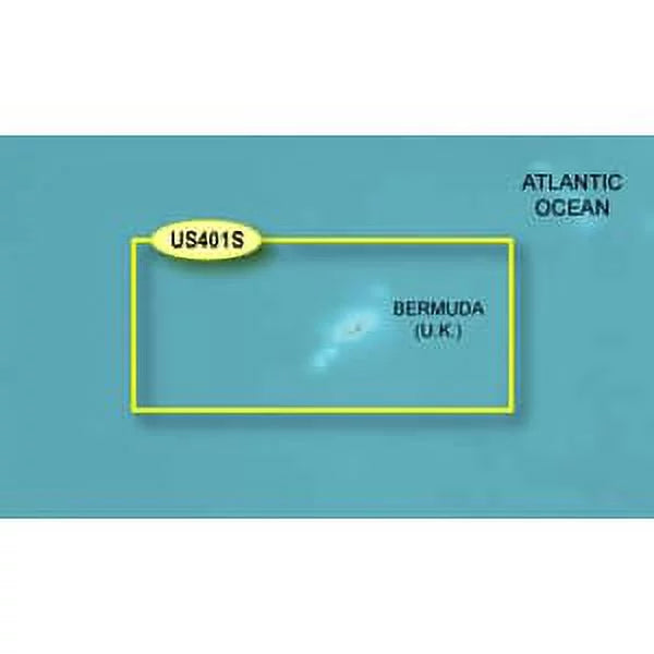 microSD™/SD™ HUS048R - Garmin HD g3 - Bermuda - BlueChart®