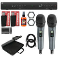 with XSW Package Sanitizer Carry Sennheiser 1-835 2-Channel Wireless DUAL-A Spray Microphone & Case System