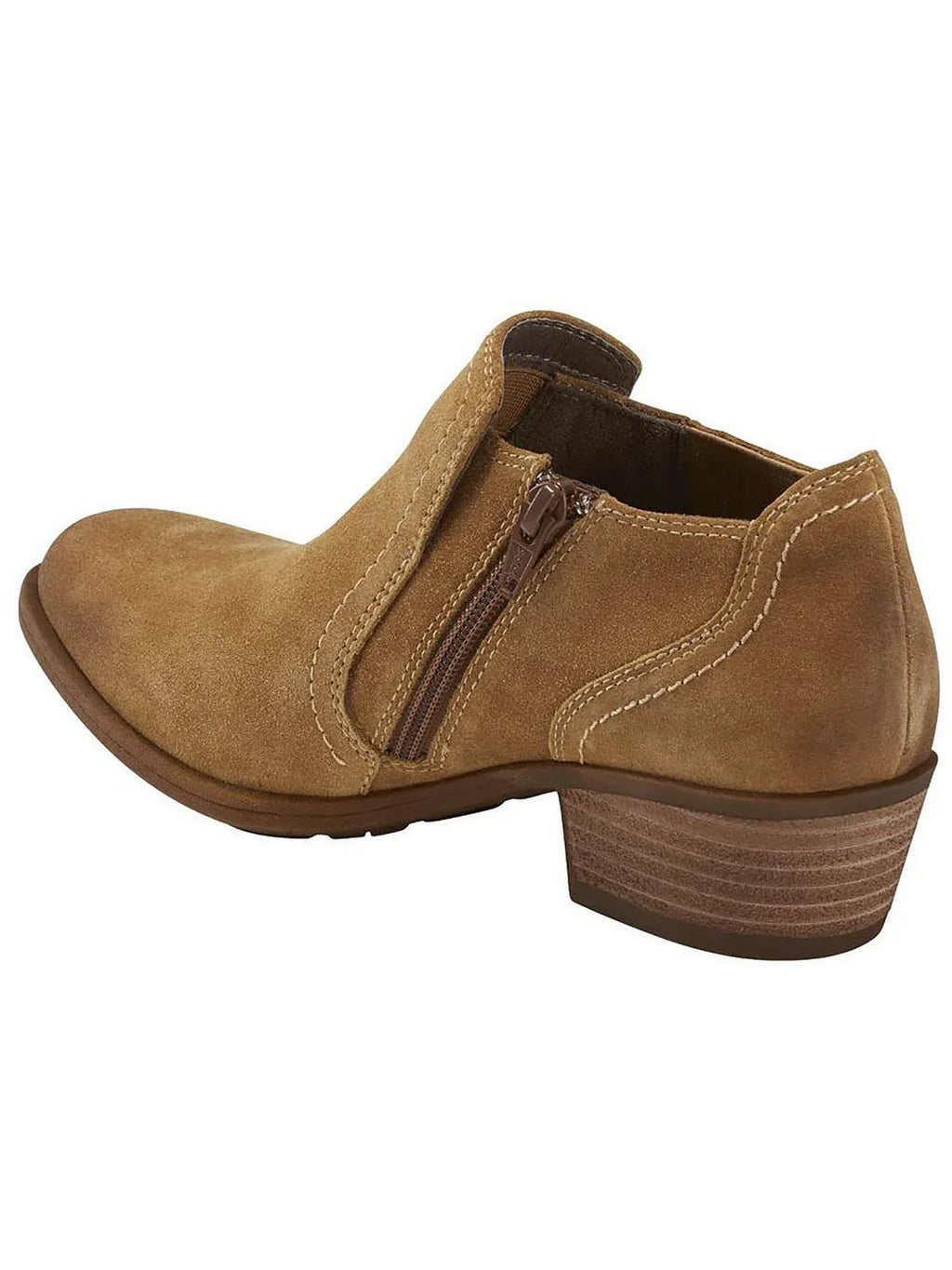 Slip-On Booties Peak Suede Earth Womens Peru
