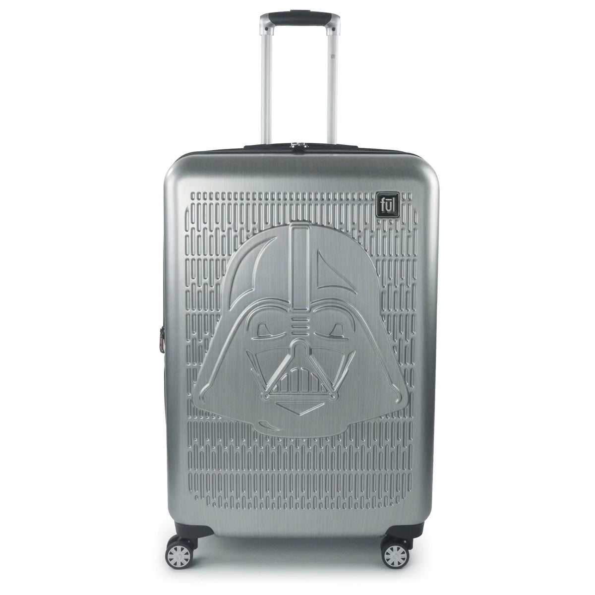 Luggage, Vader Silver Star 29 Hardshell with Darth Wheels, Wars Embossed Inch Suitcase Rolling