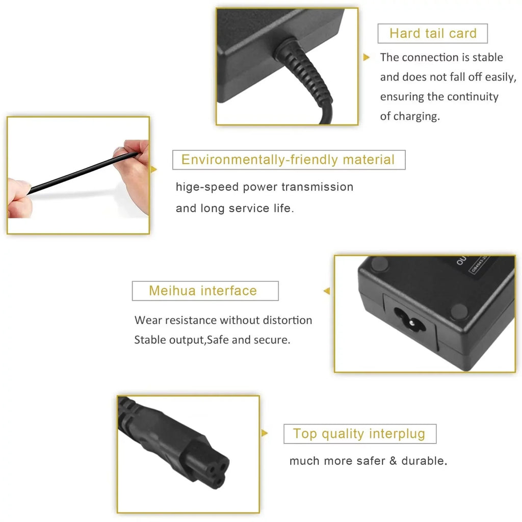 for CJP-Geek Notebook Adapter Charger Power Cord Y50/i7-4710HQ/59421863 IdeaPad Lenovo AC