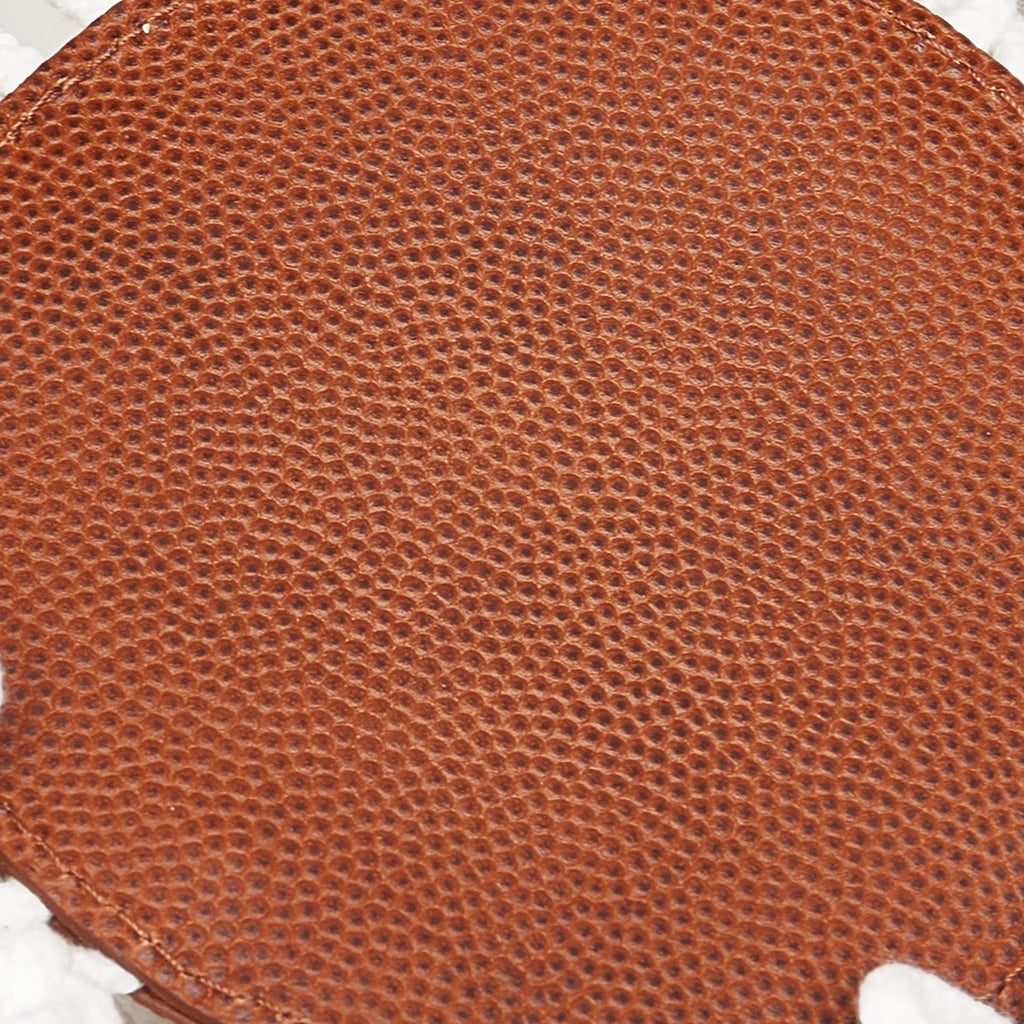 Bag Vuitton Calf Authenticated Unisex Ball Brown Louis Bag Basket (Like LV Pre-Owned New) In Leather NBA Crossbody X