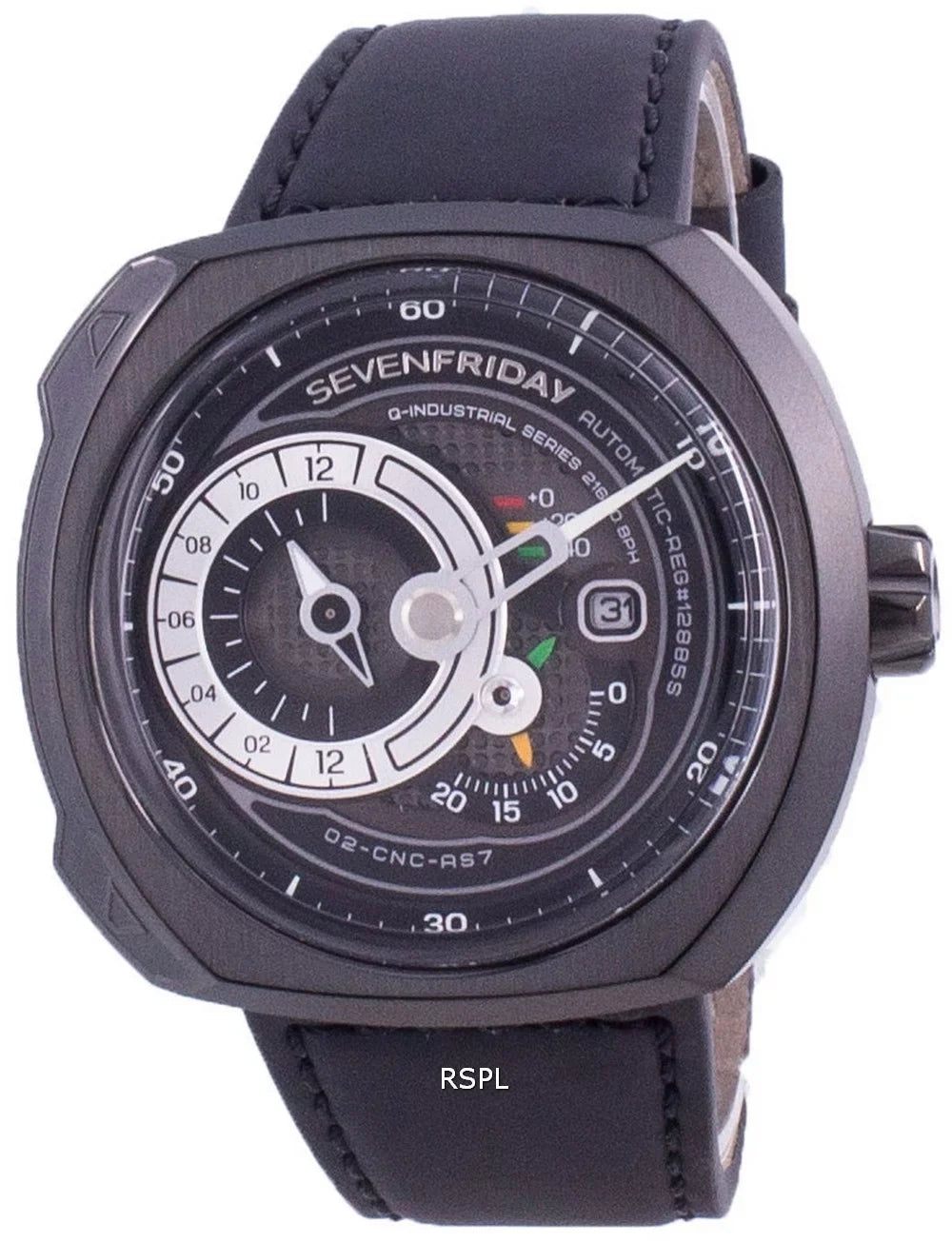 Q3/05 Sevenfriday Men's SF-Q3-05 Q-Series Automatic Watch
