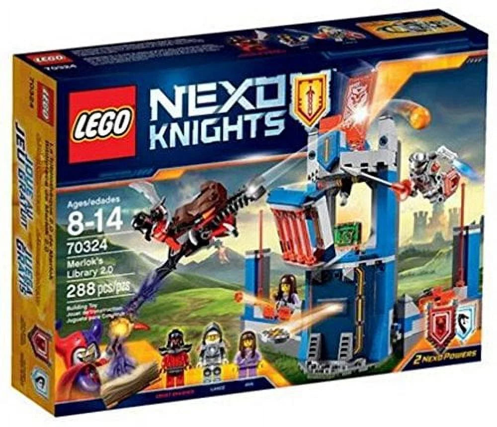 Merlok's LEGO 70324 Set Knights 2.0 Nexo Library