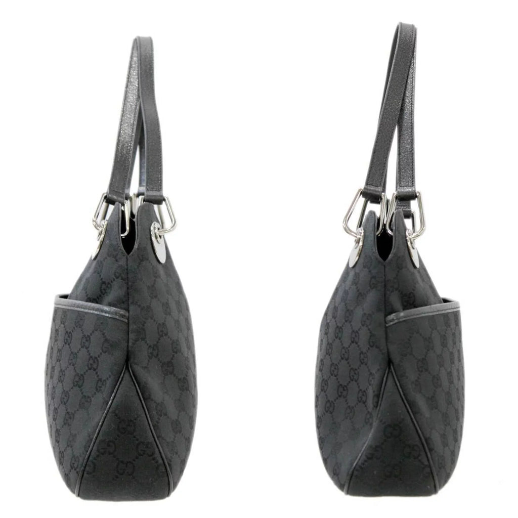 121023 canvas (Good) Pre-Owned tote GUCCI Gucci bag GG black