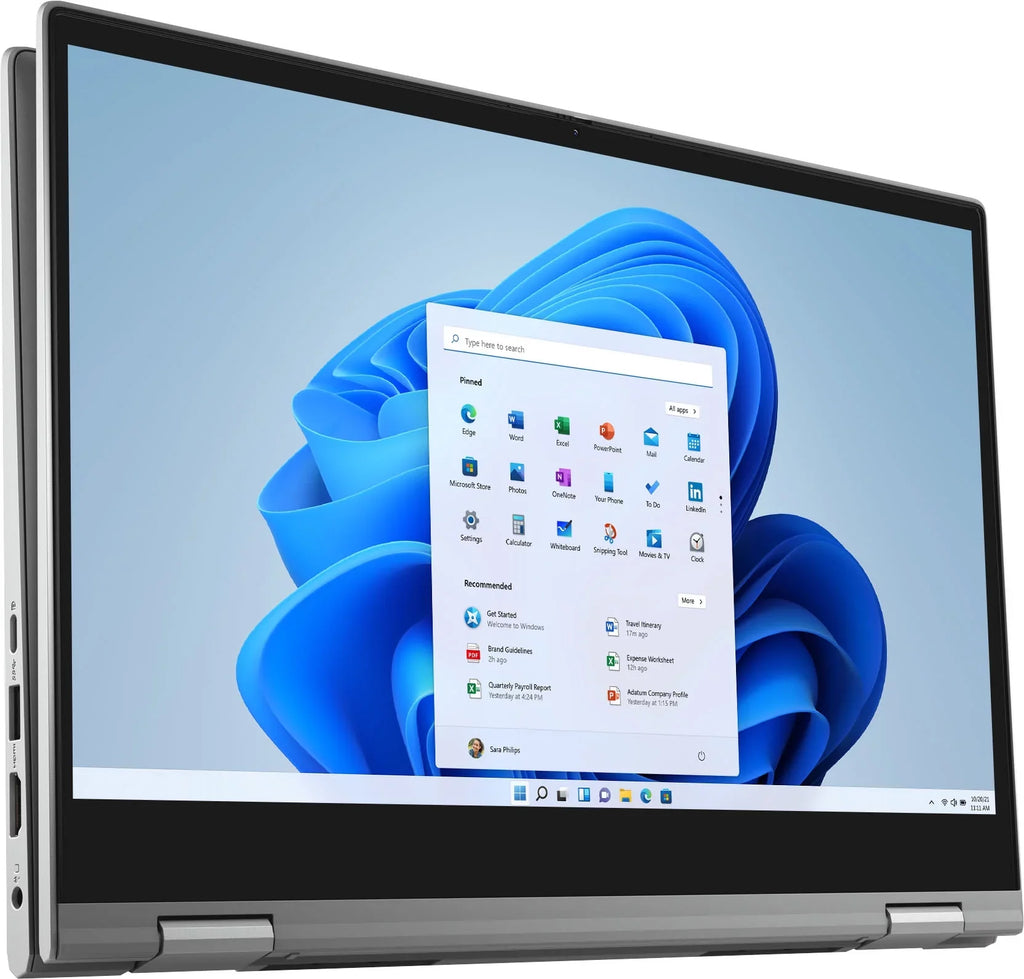 Silver/ 6/ 5000 Webcam/ / Win Intel Pad Dell Mouse i3-1115G4/ UltraTech 10/Platinum 14" Inspiron 256GB 11th / WiFi SSD/ with HD Bluetooth/ Core Bundled Touch-Screen 8GB 2-in-1 Laptop DDR4/ Gen