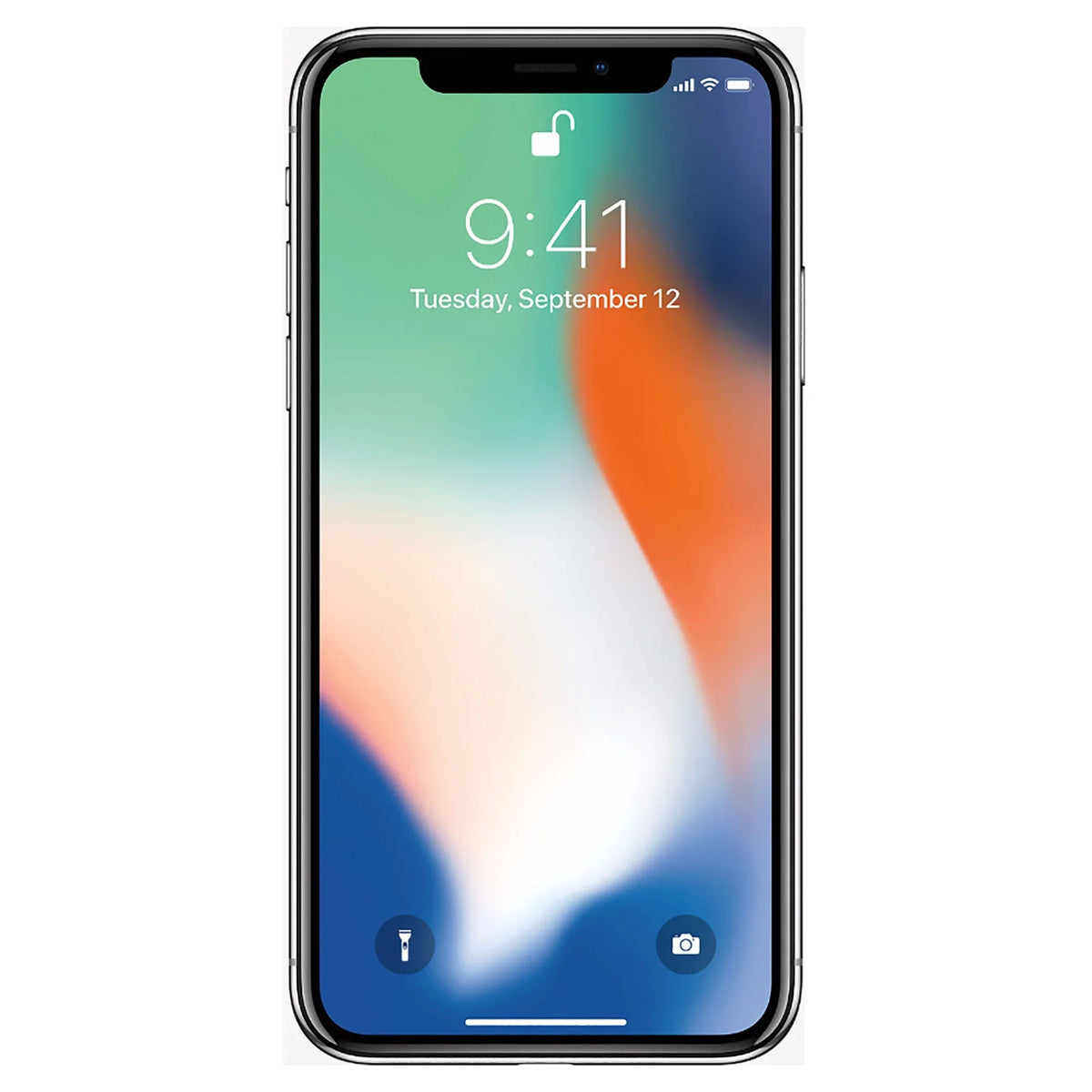 '- Apple T-Mobile 256GB, Silver iPhone (Refurbished) X Restored Unlocked