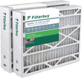 MERV 13 Pleated Air 20x25.25x3.5 102/2120 AC Space-Gard Filters Furnace Filterbuy (2-Pack) HVAC for Aprilaire
