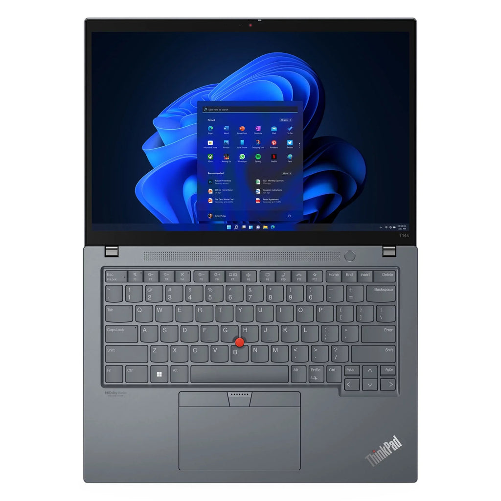 Intel i5 14" 512GB 11 SSD, Core Pro, Windows i5-1345U, Lenovo 21F6006FUS Laptop, ThinkPad