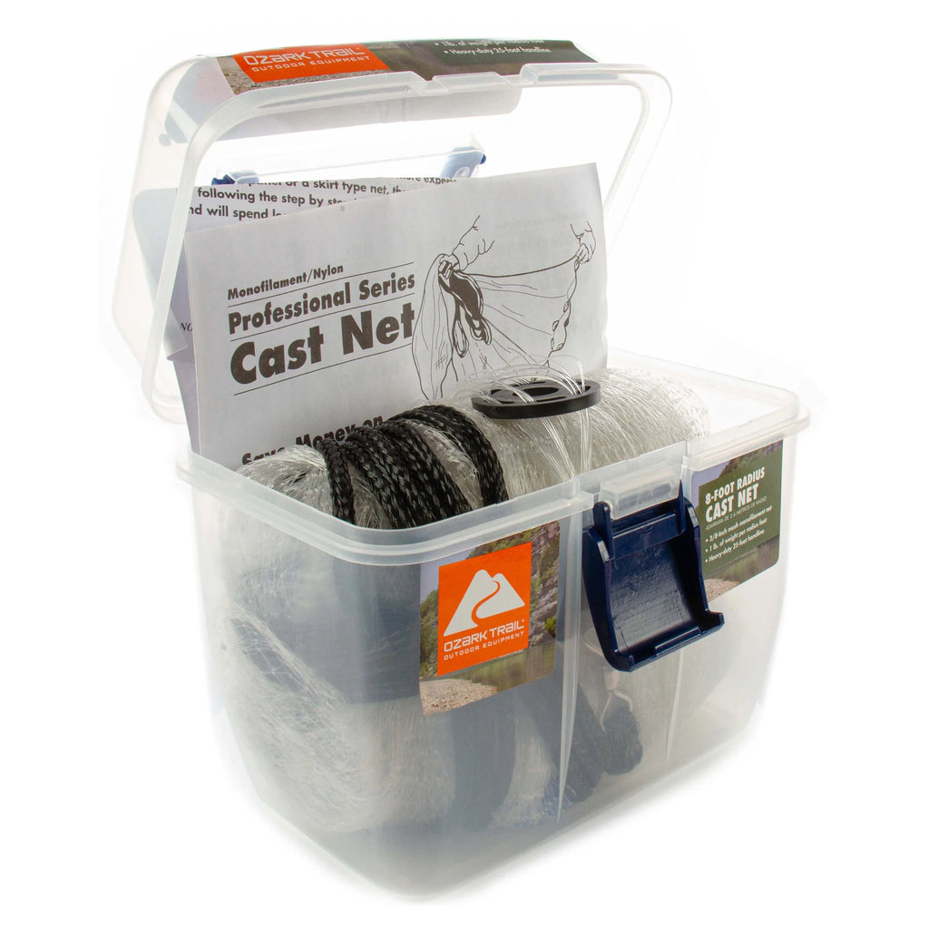 Trail Cast Pro Ozark Radius Series 3/8-inch Net 8-Foot
