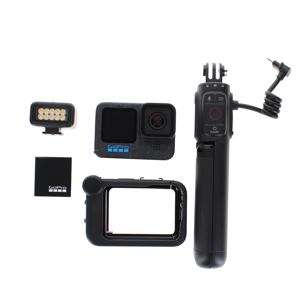 Mod, Action Volta (Battery HERO Card Light Battery Tripod, 64GB Mod, Extra Camera Edition With + Grip, and 12 Media Extreme GoPro Battery Enduro - Pro - Waterproof Remote), Creator