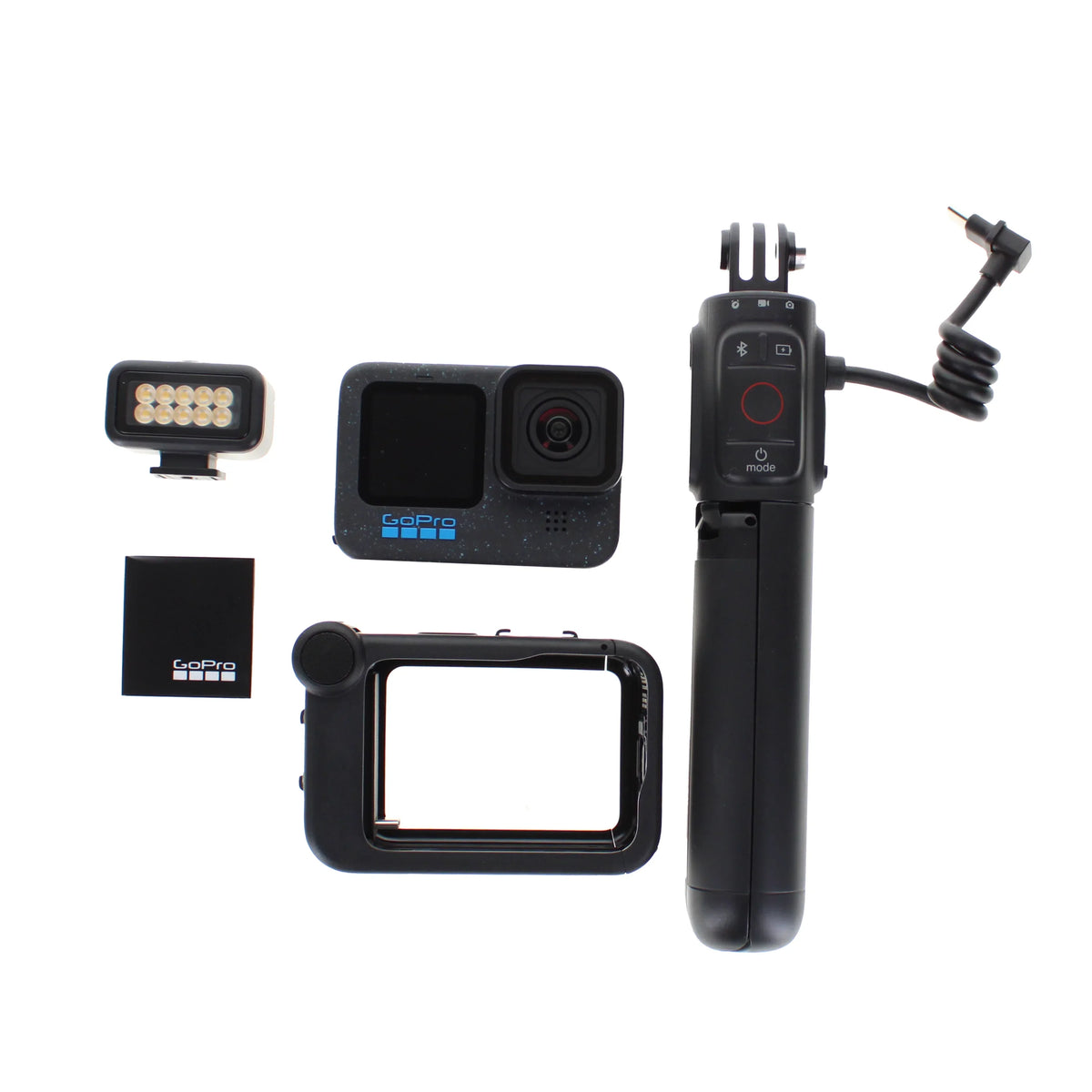 Mod, Action Volta (Battery HERO Card Light Battery Tripod, 64GB Mod, Extra Camera Edition With + Grip, and 12 Media Extreme GoPro Battery Enduro - Pro - Waterproof Remote), Creator
