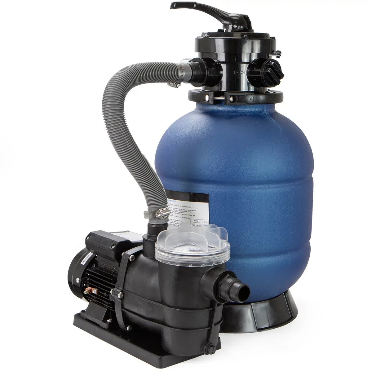 XtremepowerUS System 12" Pool Filter Pump High-Flo with Sand System Filter Set