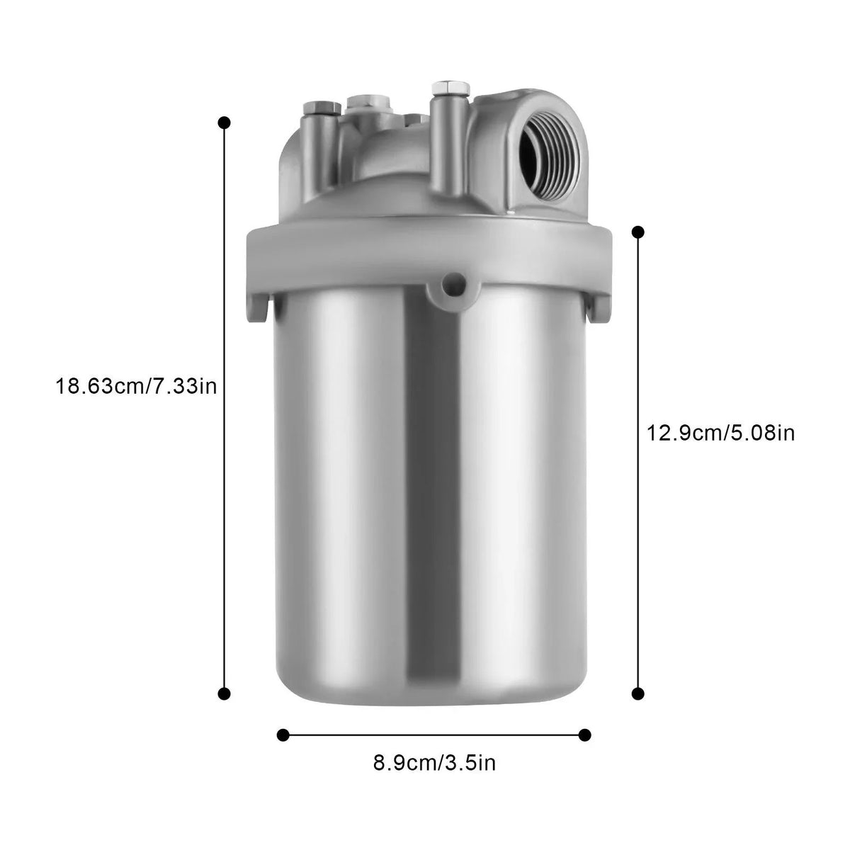 5" 3/4" Water Inlet inch Housing- Filter Npt Shell Filter Commercial