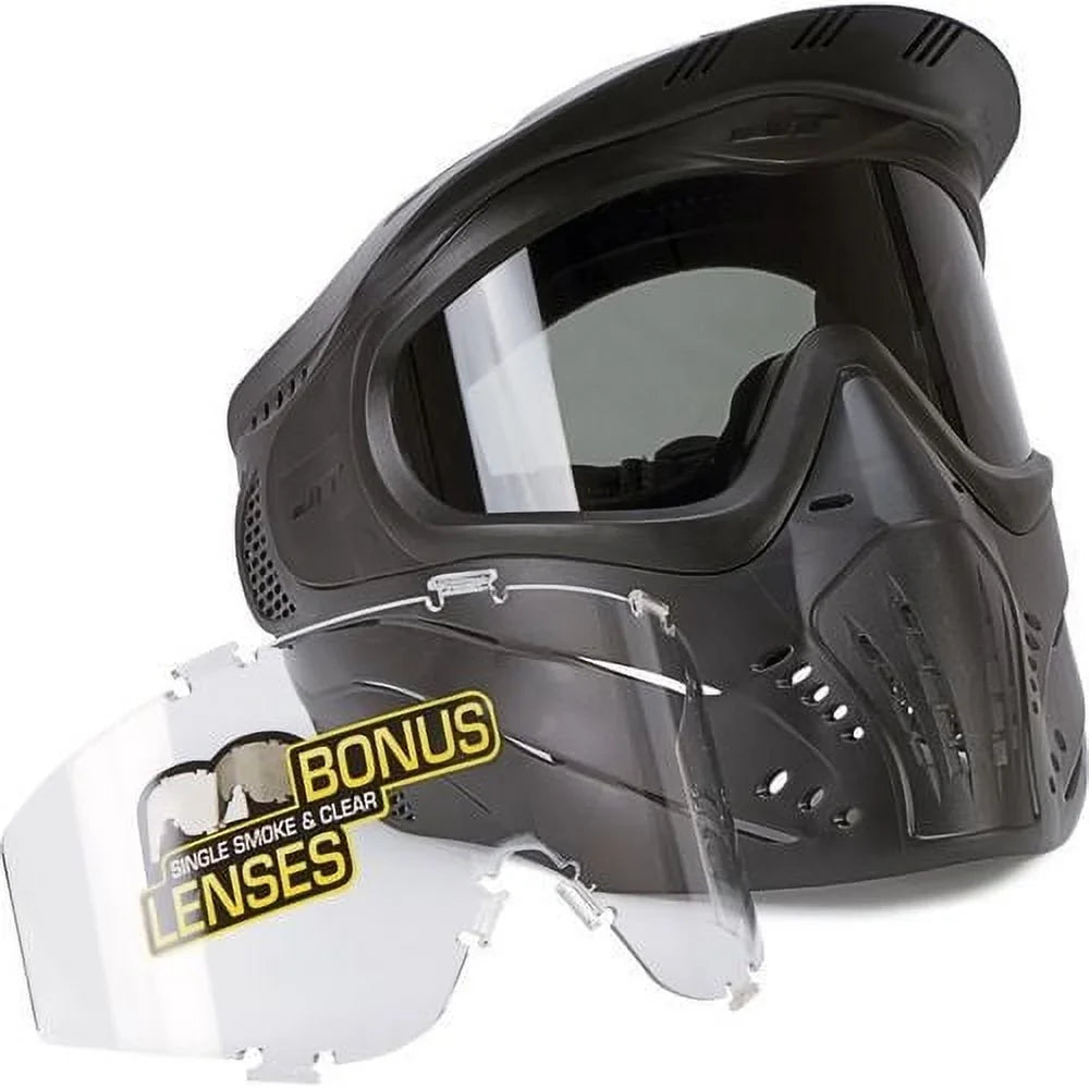 Thermal Bonus Mask Lens Premise Goggle Smoke with JT Paintball