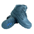 Waterproof 6 S Genuine Men's Work - Boot Black Toe Hiker Poseidon in. Fellas Grip by Comp Size 8.5