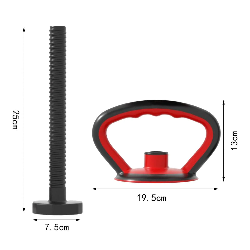 Bodybuilding,Kettle Gym Home Handle Equipment Exercise Weight Weight Kettlebell Kettlebell Portable Travel Handle Handle,Kettlebell Gear,Kettlebells Handle Adjustable Grip,Dumbbells 1 Workout