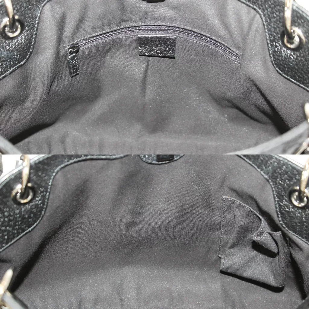 121023 canvas (Good) Pre-Owned tote GUCCI Gucci bag GG black