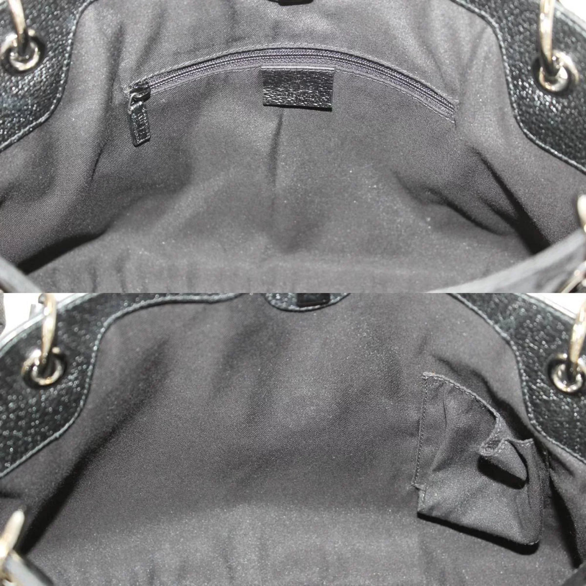 121023 canvas (Good) Pre-Owned tote GUCCI Gucci bag GG black