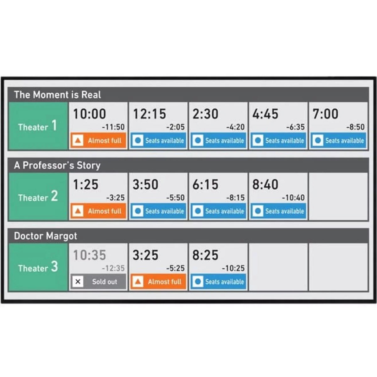BOARD PNUH551 AQUOS Signage Display Digital Sharp