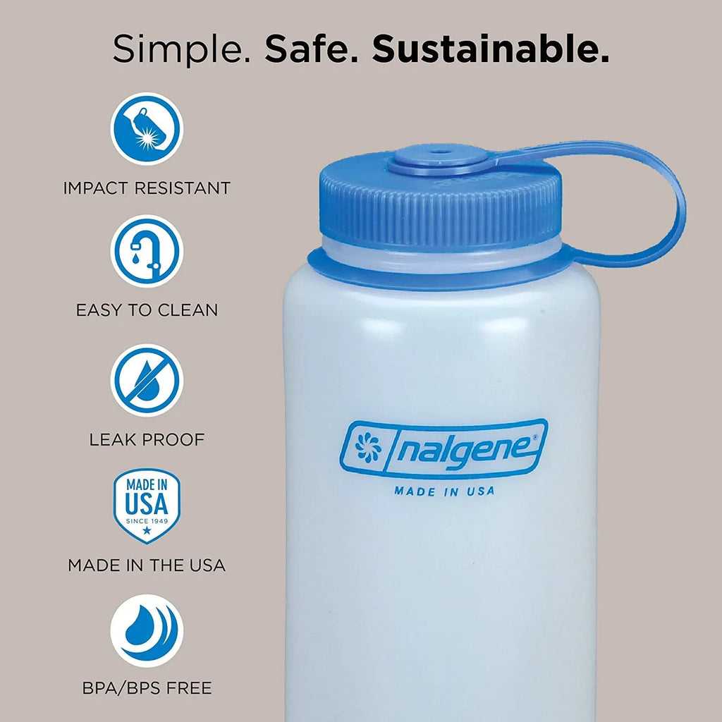 Wide Nalgene (48oz) Tritan BPA-Free Water Mouth Bottle