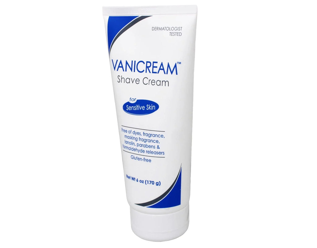 2 Sensitive Pack Vanicream Cream For Each 6oz Skin Shave