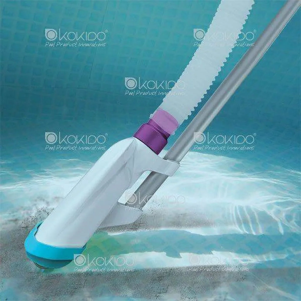 Frame Filter Vacuum Pool 10ft x with Pump Intex Kokido B-VAC Metal 30in Swimming