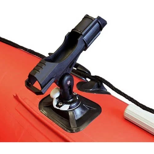 Floor Aluminum Black feet and ALEKO - 3 Red 8.4 Person Inflatable with Boat BT250RBK