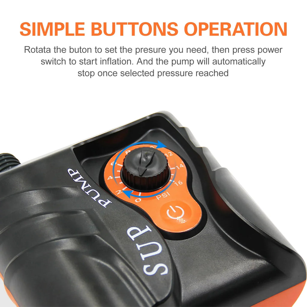 Nozzles Boats, and Electric for Pump 16 PSI Air with Inflatables 6 EasytoUse Edition