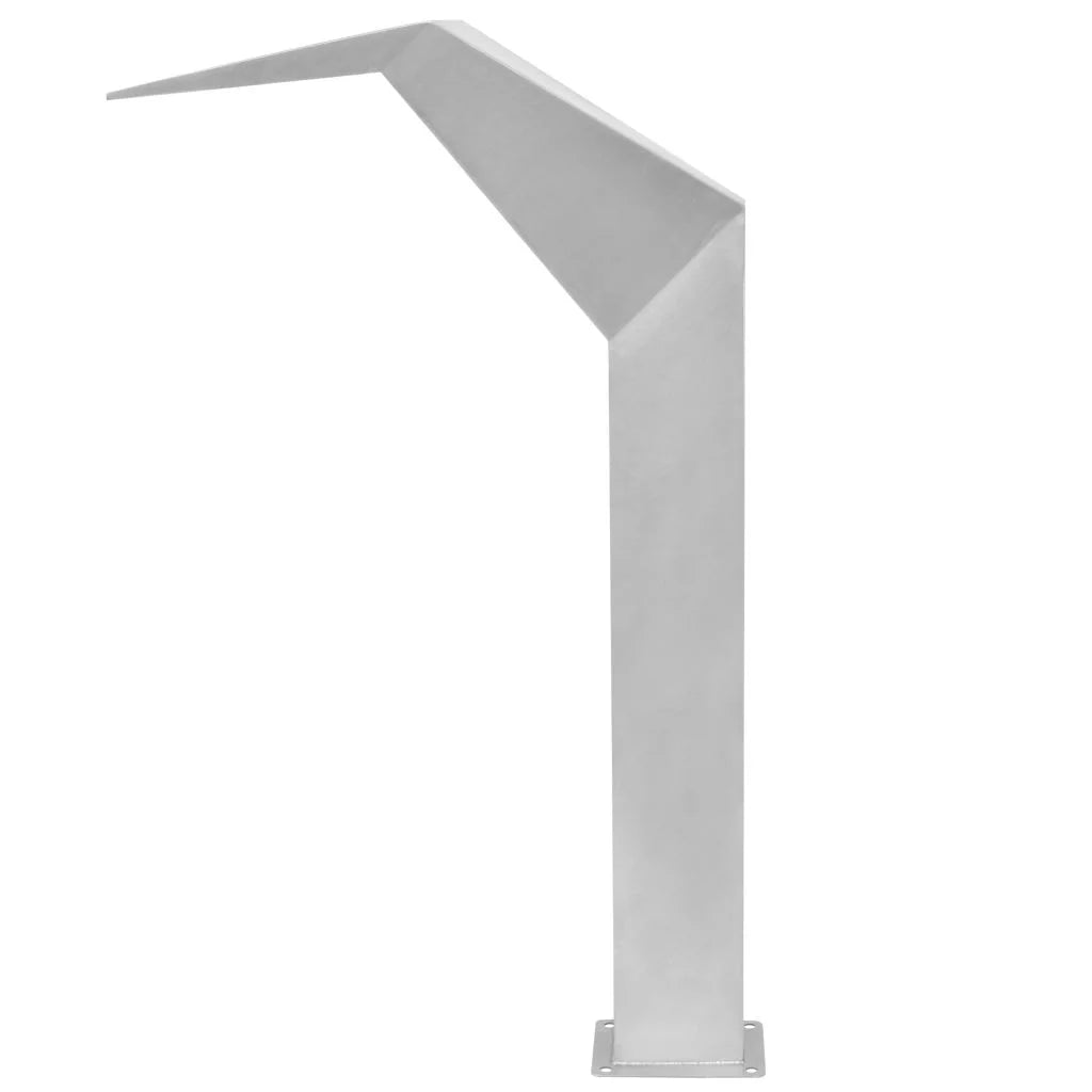 Silver Pool Steel Patio (19.7"x11.8"x35.4 Fountain Stainless Swimming CL-US_43709USCLDL" Pool Waterfall Fountain Dcenta Garden