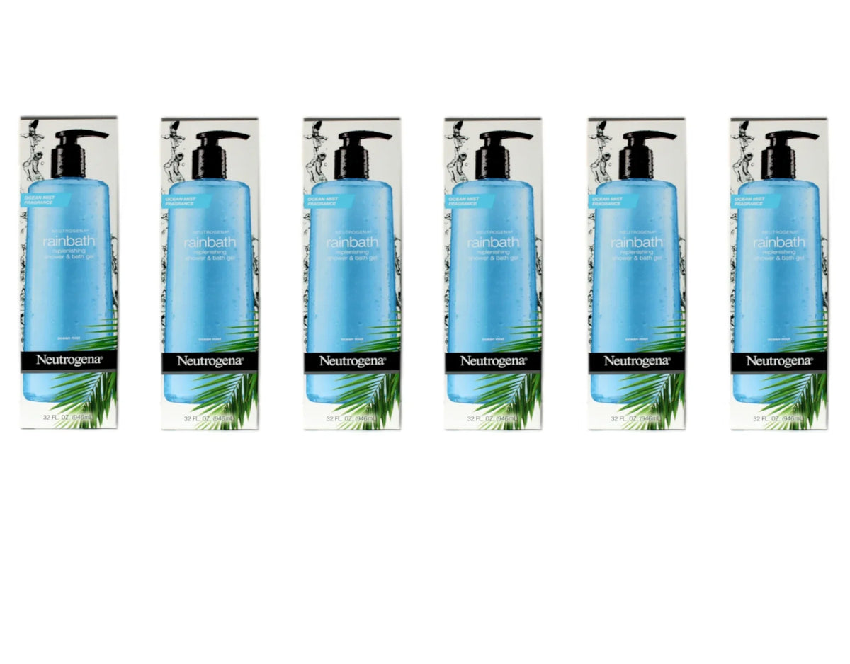 Replenishing Shower Gel Ocean oz, 32 Neutrogena Rainbath 6 And Pack Mist, Bath