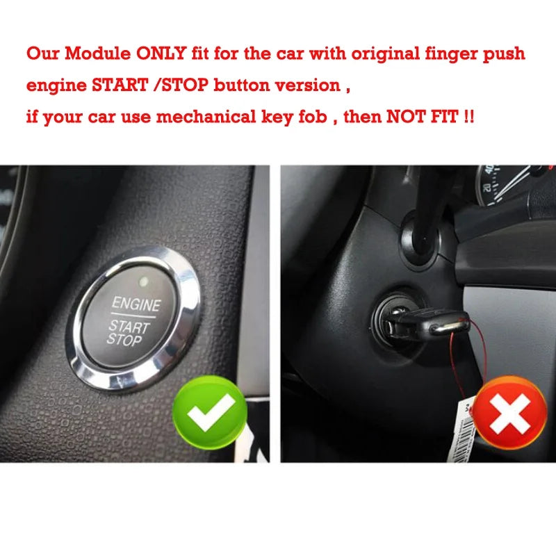 Start Module Car Play 2016-2020 Engine Ranger For System Plug Remote and Ford