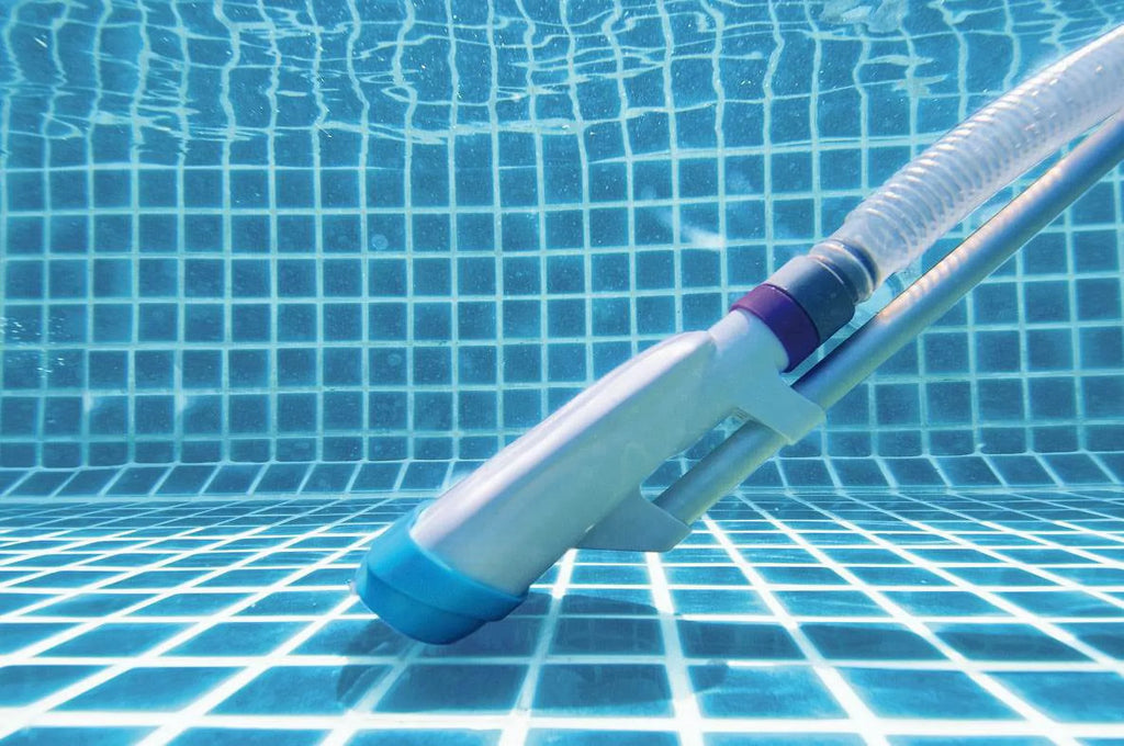 Frame Filter Vacuum Pool 10ft x with Pump Intex Kokido B-VAC Metal 30in Swimming