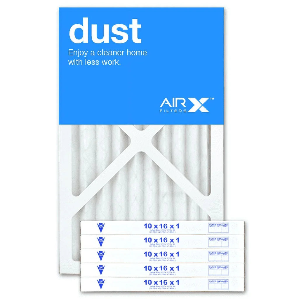 Air in Air the MERV USA Pleated 8 10x16x1 Filters Dust Made AC Furnace HVAC Filter, 6-Pack, AIRx Filter