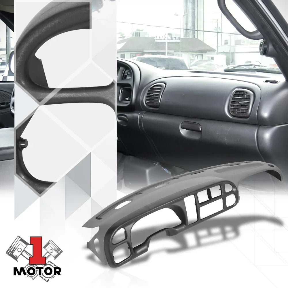 for Cap 1998-2002 Grey Overlay+Instrument RAM Bezel DODGE Fits RAM Kit Bezel Board DODGE 2500 98-02 select: Dash Cover 1500, Ram 1998-2001 Dodge