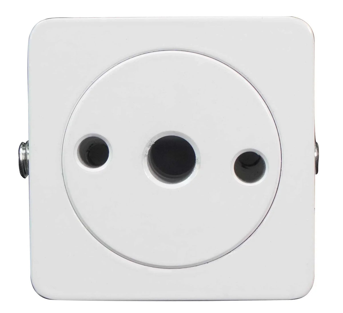 White 2) Pods MAC525W Rockville Swivel Aluminum Speaker Mount 360° Surface 5.25"