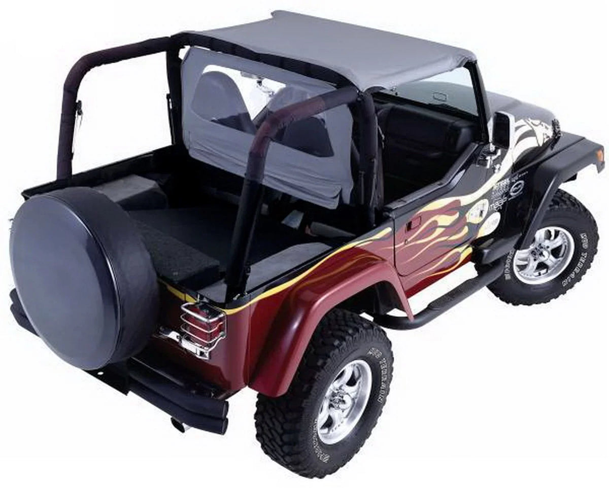 JK Wrangler 2007-2018 Windbreaker For RealTruck Black by 2 4 990035 & Door Jeep Diamond Rampage Door,