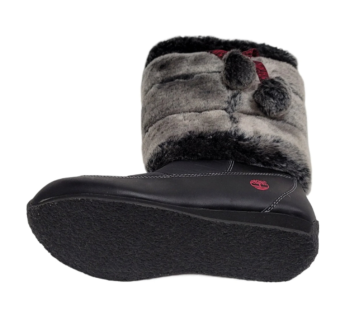 Junior Boot Big Medium Timberland 4.5 US 59994 Tall Winterberry Black Fur Kid size