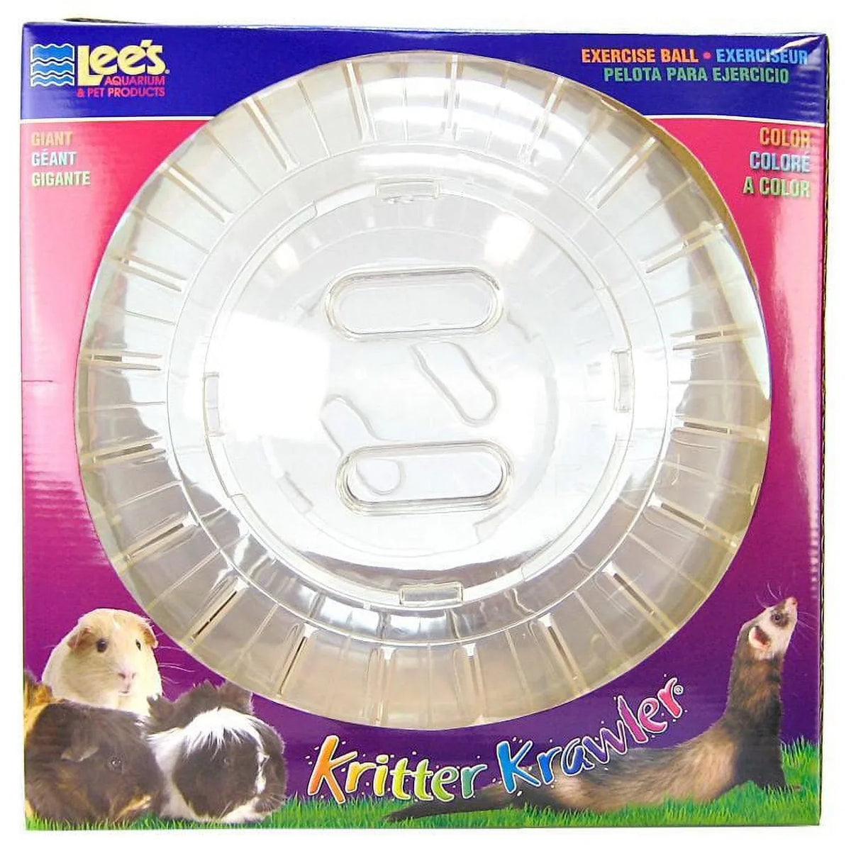 Diameter Krawler Pack - 12.5" of 4 - Clear Kritter Lees Giant