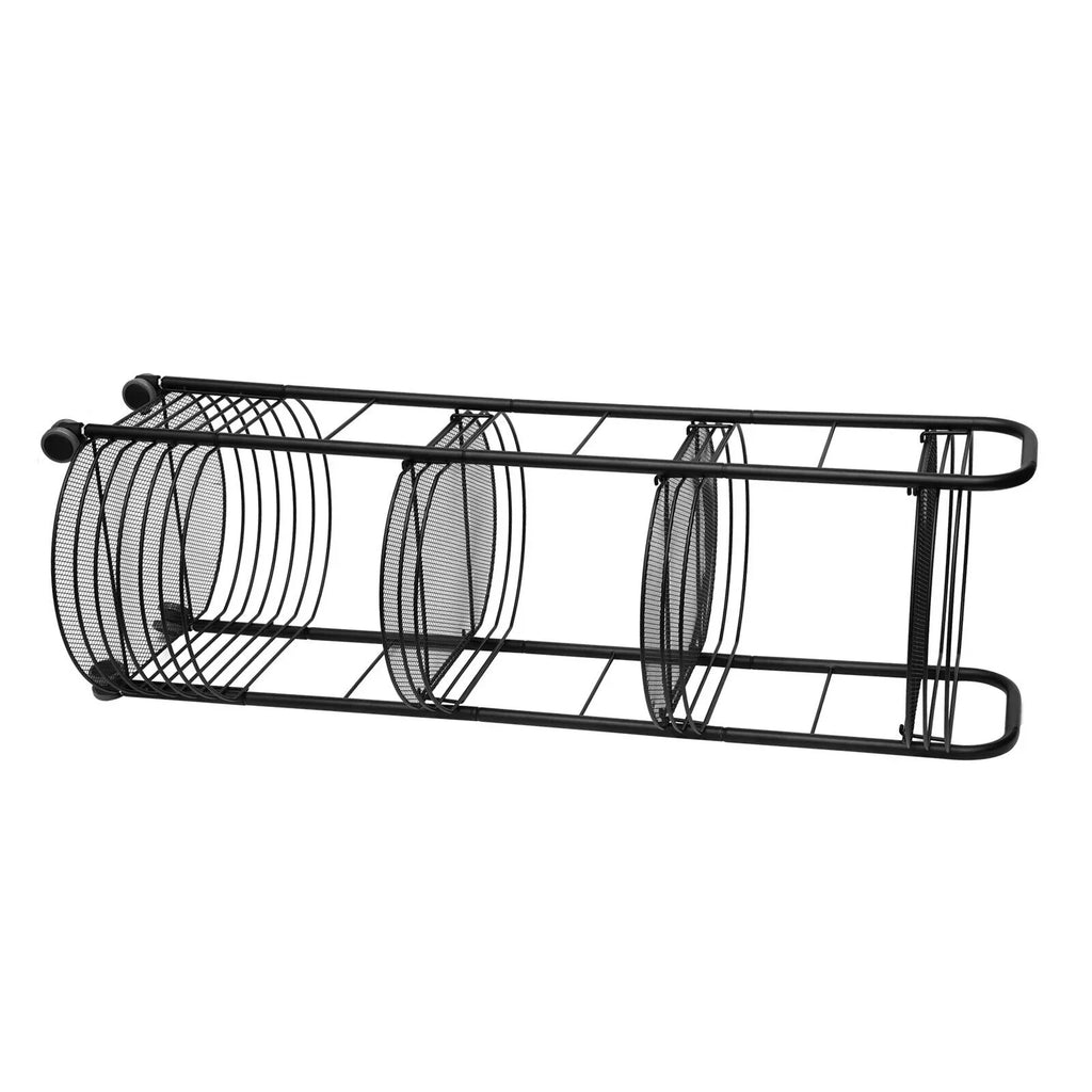 Movable Trolley Cart Tier 4 Shelf Utility Storage Storage Organizer Kitchen Rack