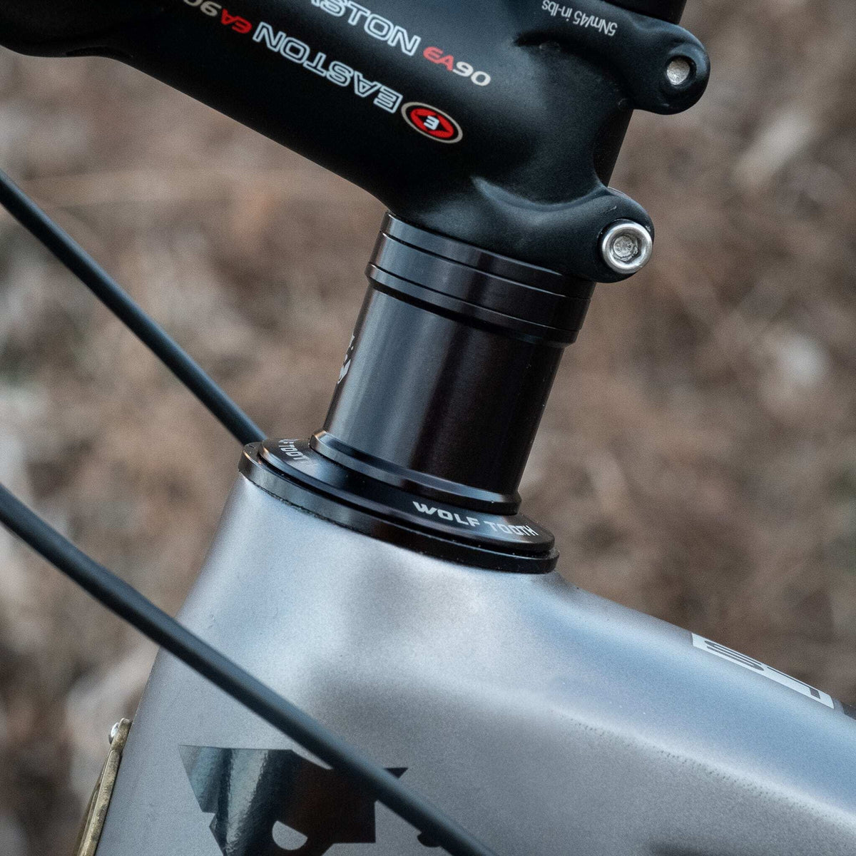 Black ZS44/EC49, - Performance GeoShift 1 Deg, Long, Tooth Headset Wolf Angle