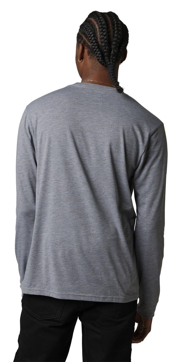 Long Pinnacle Sleeve Heather Mens Fox LG Racing Dri-Release Graphite T-Shirt