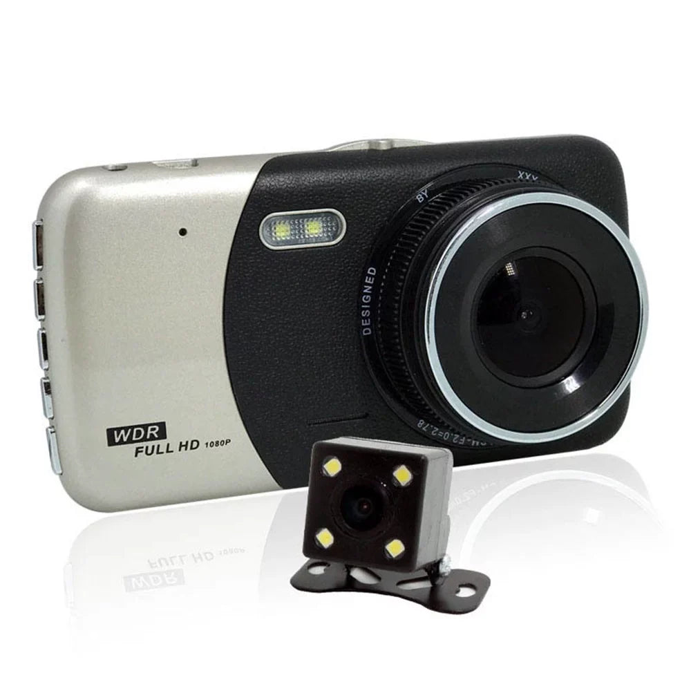 Cam Full Wide 170° Dash Dash Vision Backup Camera Dashboard Night Cam Mabozo Front Camera Dual HD and Recorder Rear,Driving with Angle