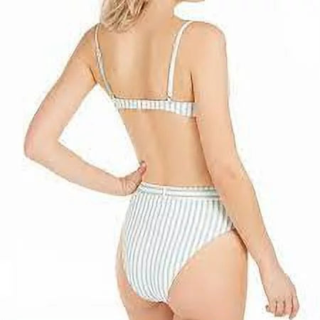 JADEITE Swim US Bikini WeWoreWhat X-Large Striped Lydia Underwire Top,