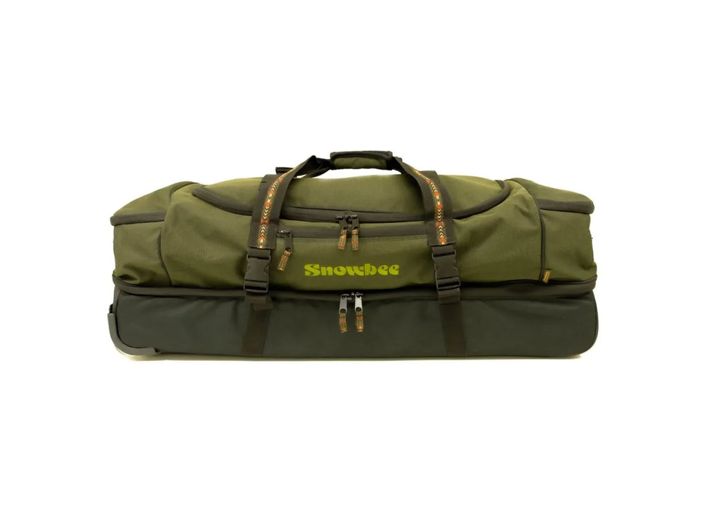 Fishing - Gear - Travel Storage Compartments Luggage Dual XS - Roller Snowbee Green Storage Fly Bag