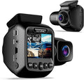 2” LCD Camera - Dual W202 Max Mini 128GB Open Dash BLACK Rexing Front/Cabin Cam Box 1080p