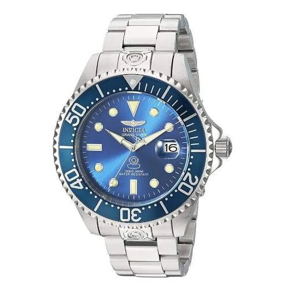 Stainless-Steel Blue Pro Diving Automatic Invicta Diver 13859 Men's Watch