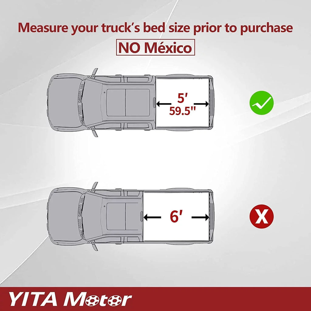 Soft Top Bed Up compatible Cover Truck Roll Nissan Bed with Lamp 2005-2023 Ledkingdomus with 5 ft Frontier Truck Tonneau