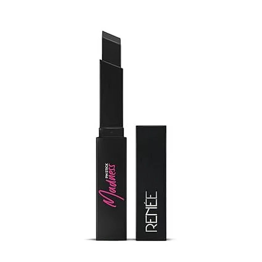 Payoff Madness Ph 3gm E Paraben (Pack Lasting Pink Black Lipstick - RENEE With Vitamin Oil Enriched Nourishment, 2) With Glossy Long - Vegan Lipstick of & Free Jojoba &